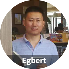 必克英語學(xué)員Egbert